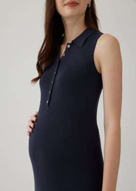 Lindsey Button Down Knit Dress