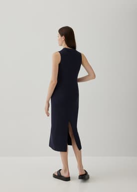 Lindsey Button Down Knit Dress