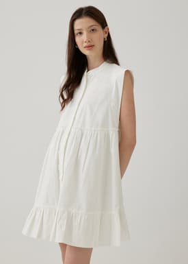 Aeline Cotton Swing Dress