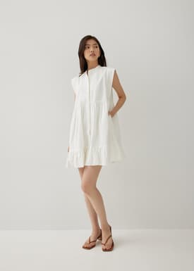 Aeline Cotton Swing Dress
