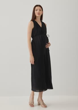 Nalla Straight Pleat Jumpsuit