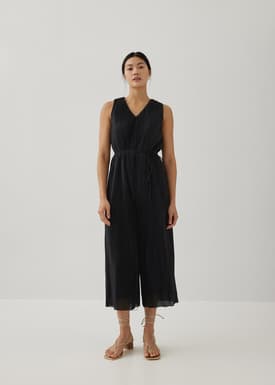 Nalla Straight Pleat Jumpsuit