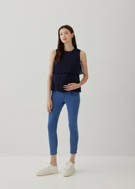 Jezebel Pleat Shell Top