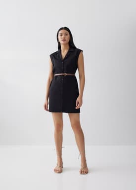 Guia Poplin Shirt Dress