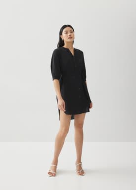 Noreen Cotton High Low Hem Dress