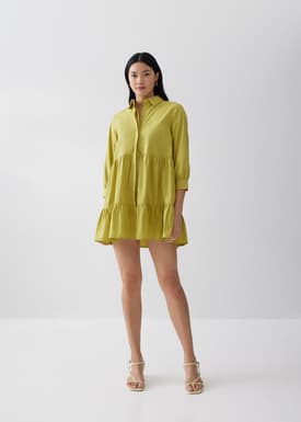 Debrah Swing Shirt Dress