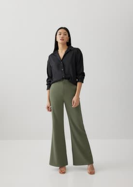 Shontelle Relaxed Satin Shirt