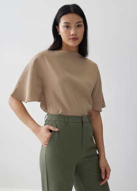 Gladys Flare Sleeve Blouse