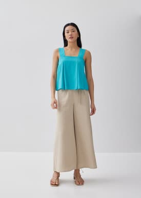 Corinn Inverted Box Pleat Camisole