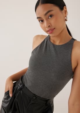 Janela Padded Jersey Tank Top