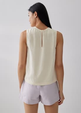 Taylor Linen Shell Top