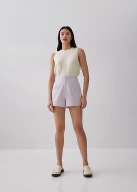 Taylor Linen Shell Top