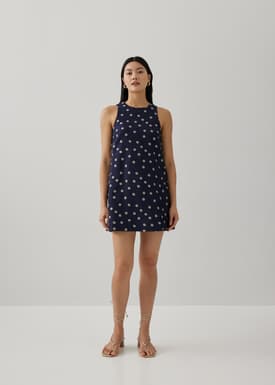 Marge Jacquard Shift Dress