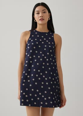 Marge Jacquard Shift Dress