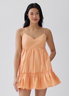 Trimmie Padded Swing Camisole Dress
