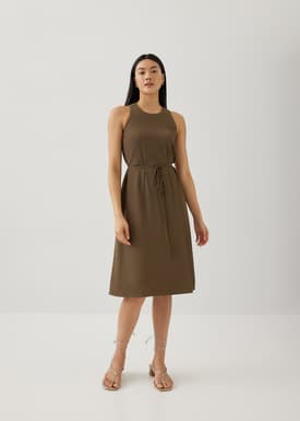 Sandy Tie Front Dress