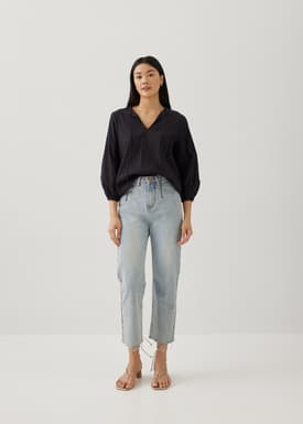 Breanna Broderie Blouse