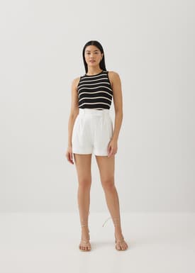 Sasha Striped Knit Tank Top
