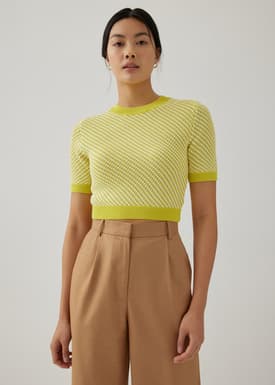 Paola Multi Colour Knit Top