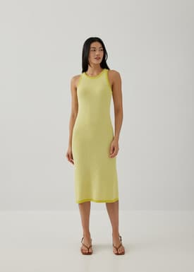 Xanthia Knit Column Dress
