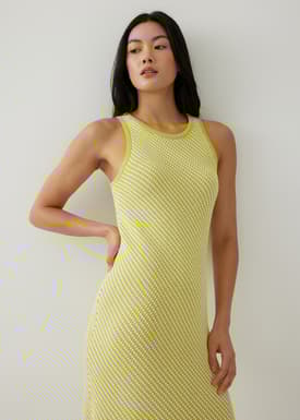 Xanthia Knit Column Dress