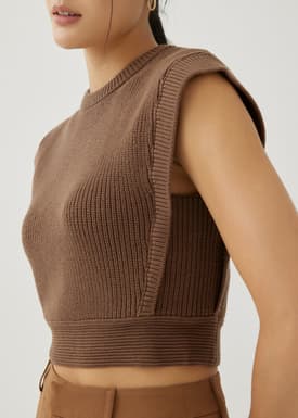 Amira Knit Crop Top