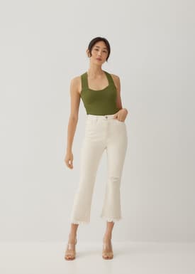 Gretna Ribbed Knit Tank
