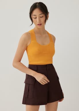 Gretna Ribbed Knit Tank