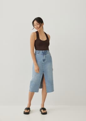 Gretna Ribbed Knit Tank