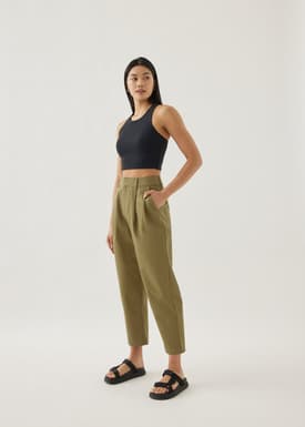 Irene Jersey Cross Back Tank