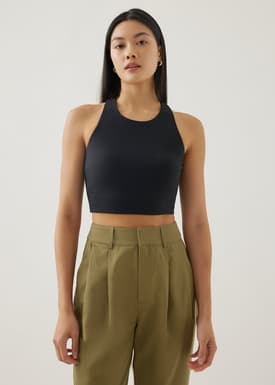 Irene Jersey Cross Back Tank
