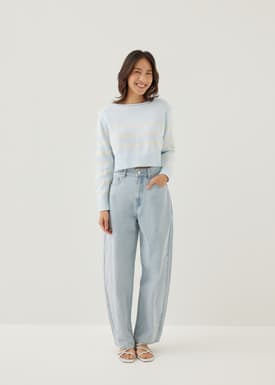 Quina Striped Knit Jumper