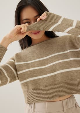 Quina Striped Knit Jumper