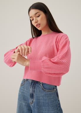 Hanley Boxy Knit Sweater