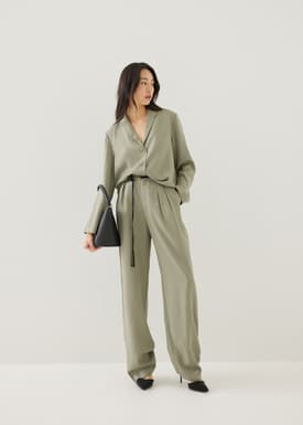 Kaiden Tailored Relaxed Flare Sleeve Shirt