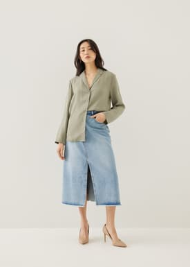 Kaiden Tailored Relaxed Flare Sleeve Shirt