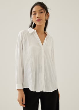 Halsey Textured Relaxed Shirt