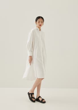 Penny Cotton Shirt Dress