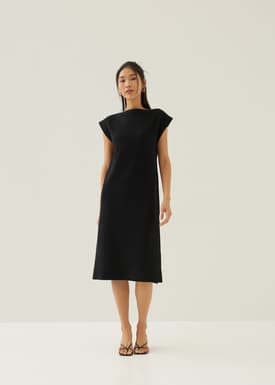 Maura Knit Column Midi Dress