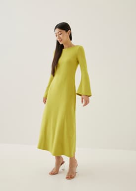 Aivee Jersey Column Midaxi Dress