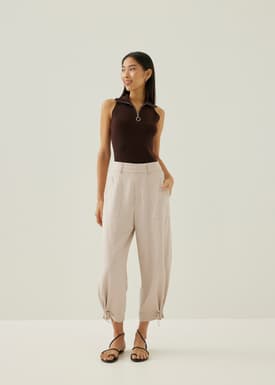 Dulcia Peg Leg Trousers