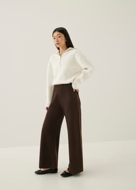 Taniya Knit Flare Pants