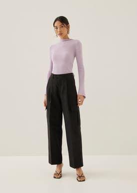 Oriole Mock Neck Knit Top