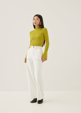 Oriole Mock Neck Knit Top