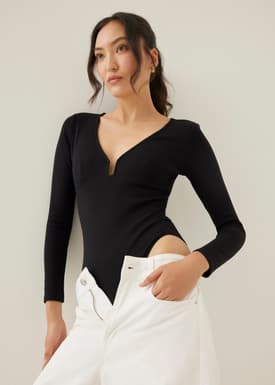 Desree Padded Jersey Bodysuit