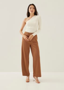 Isbeth Asymmetric Knit Toga Top