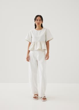 Sofi Tie Back Babydoll Top