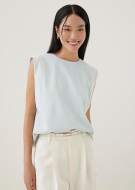 Axel Tweed Shell Top