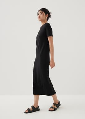 Tasmin Rayon Midaxi Shirt Dress