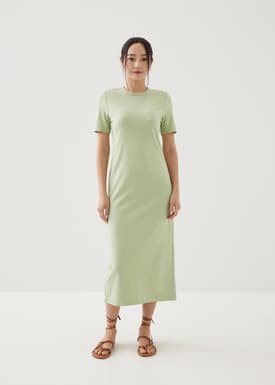 Tasmin Rayon Midaxi Shirt Dress